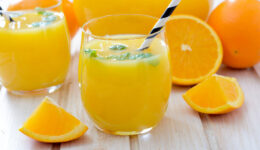 Fresh orange juice