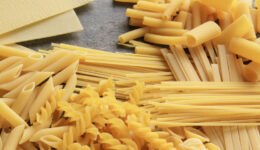 selection of pastas