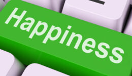 Happiness Key Means Delight Or Joy