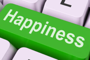 Happiness Key Means Delight Or Joy