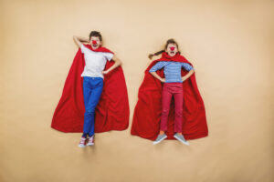 Children as superheroes