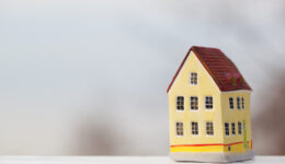 Miniature house figurine