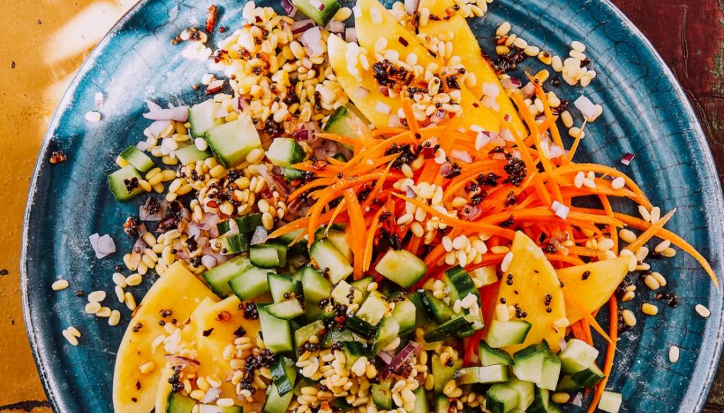 lentil-mango-salad