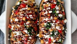 mediterranean-stuffed-eggplant