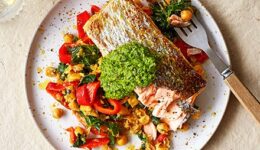 salsa-verde-salmon-chickpea-salad