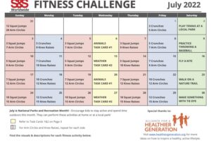Printable-Fitness-Challenge-Calendar-July-2022 page 1