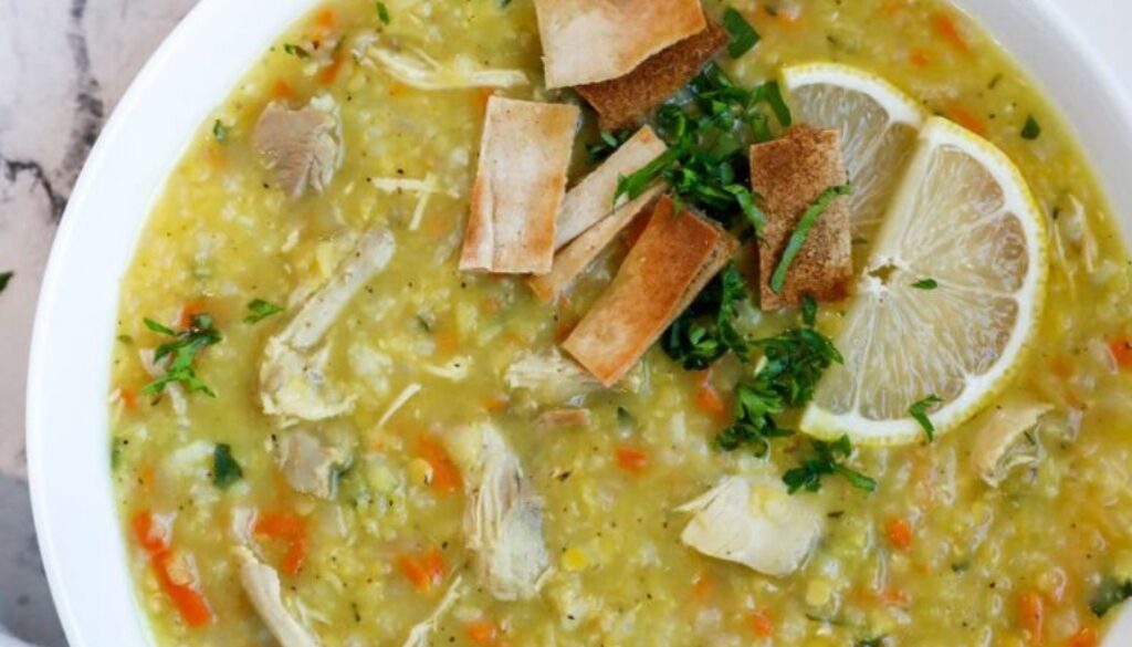 lebanese-chicken-lentil-soup