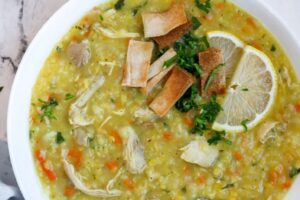 lebanese-chicken-lentil-soup