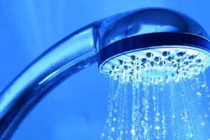 blue-showerhead