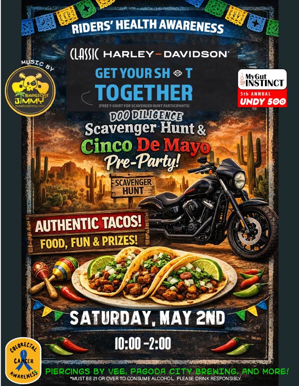 5_2_26 GET YOUR SHIT TOGETHER CINCO PARTY FLIER